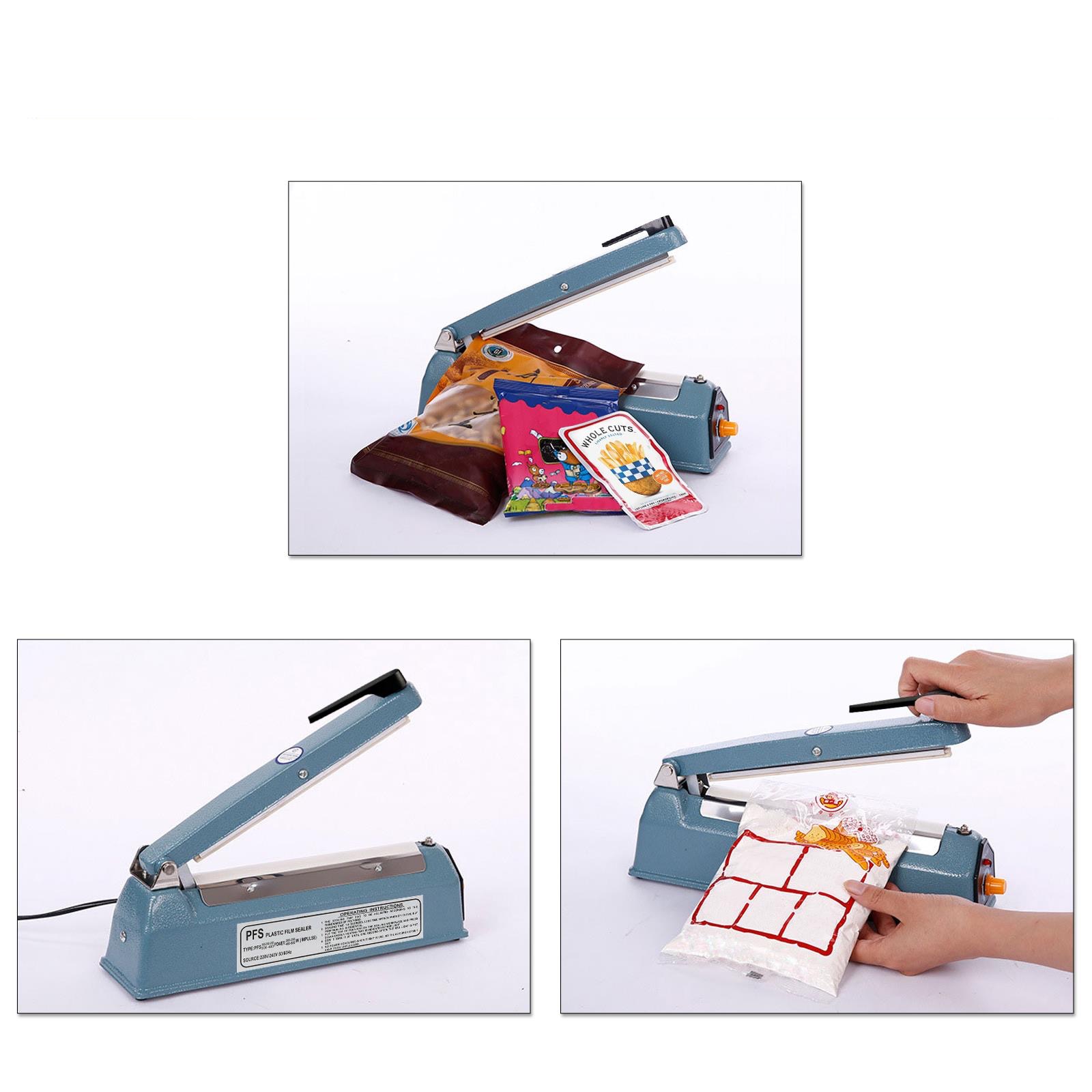 PACKTECH KESMELİ DEMİR GÖVDE POŞET YAPIŞTIRMA MAKİNESİ | 30 cm - 3
